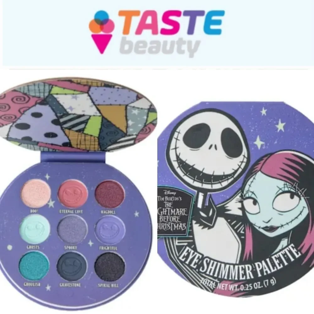 Taste Beauty X Tim Burton's‎ The Nightmare Before Christmas Eyeshadow Palette